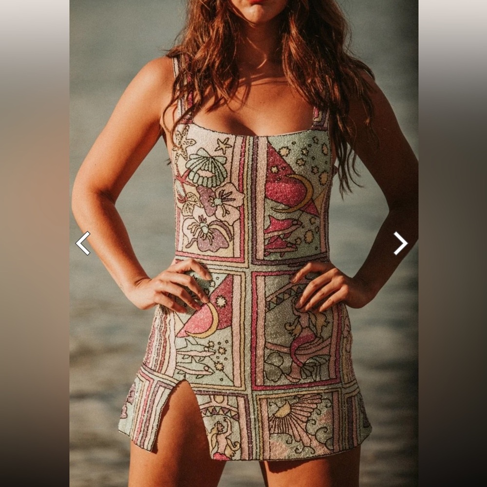 Oceanus beaded dress - Picture 5 of 8